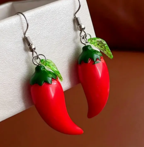 CHILLI EARRINGS WITH EARLY BIRD TIX