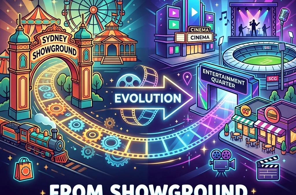 From Showground to Entertainment Hub: The Evolution of Sydney’s Entertainment Quarter
