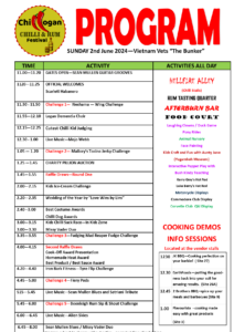 Chillogan Chilli and Rum Festival 1 Chillogan Program 2024 V8